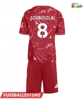 Günstige Liverpool Dominik Szoboszlai #8 Heimtrikotsatz Kinder 2026-27 Kurzarm (+ Kurze Hosen)